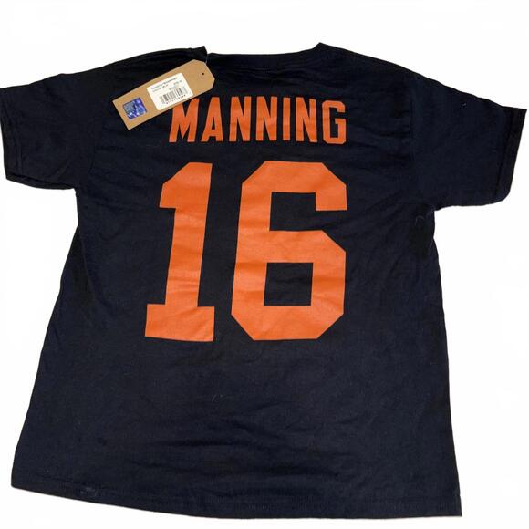 New With Tags Texas Longhorns Arch Manning #16 Youth Medium Black TShirt College - Picture 2 of 6